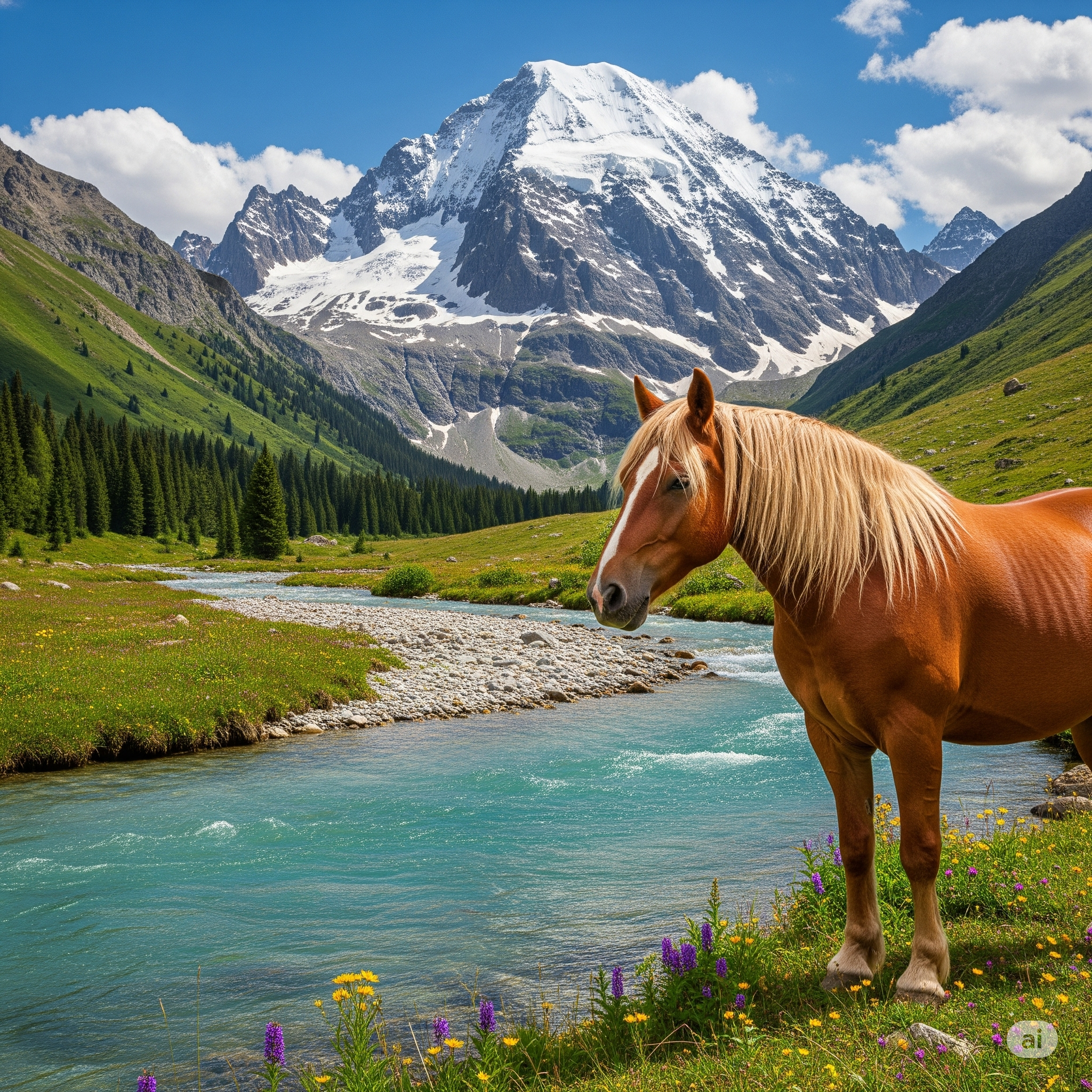 Cavalo majestoso
