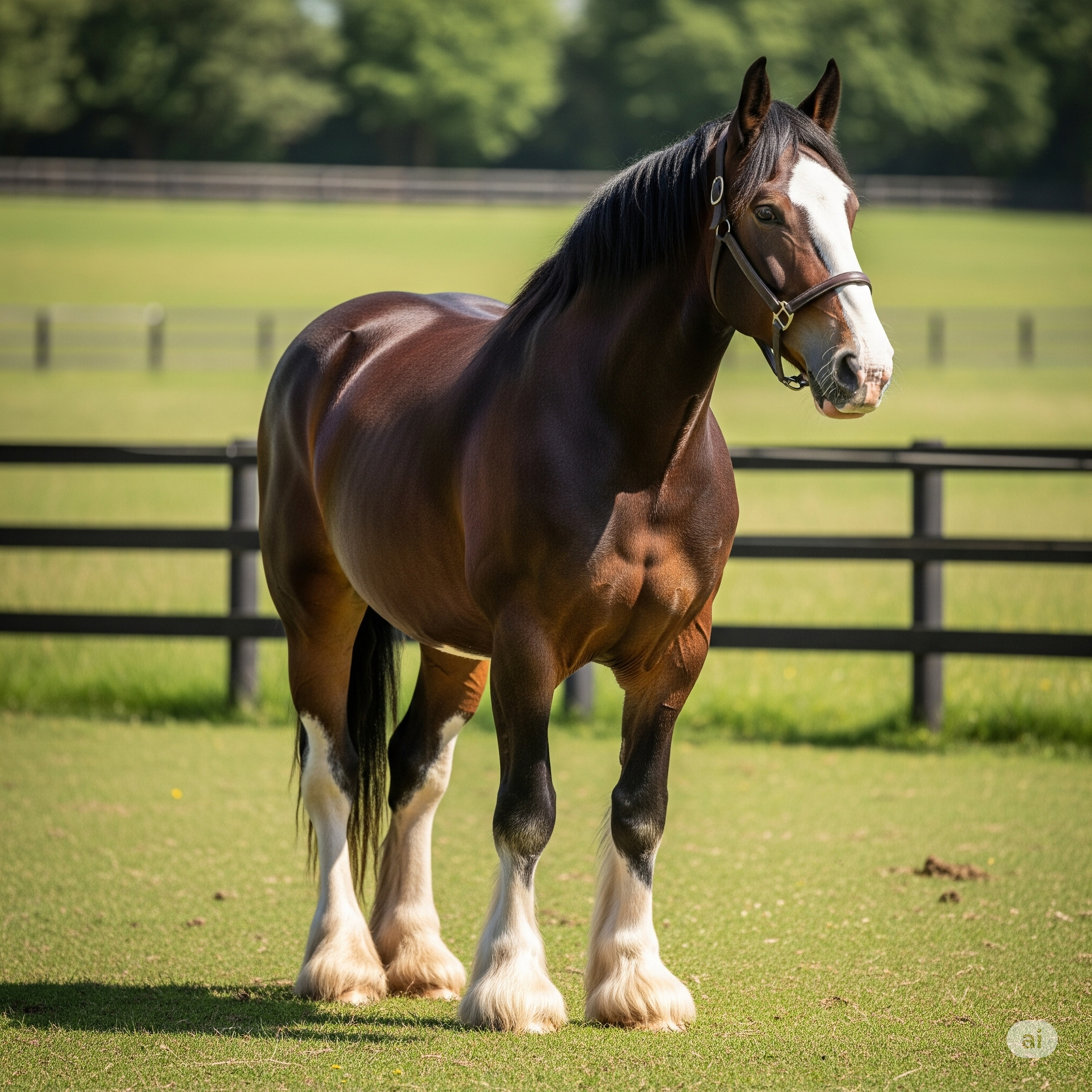 Cavalo Clydesdale